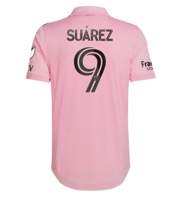 Inter Miami Luis Suarez #9 Primera Equipación Mujer 2023-24 Manga Corta